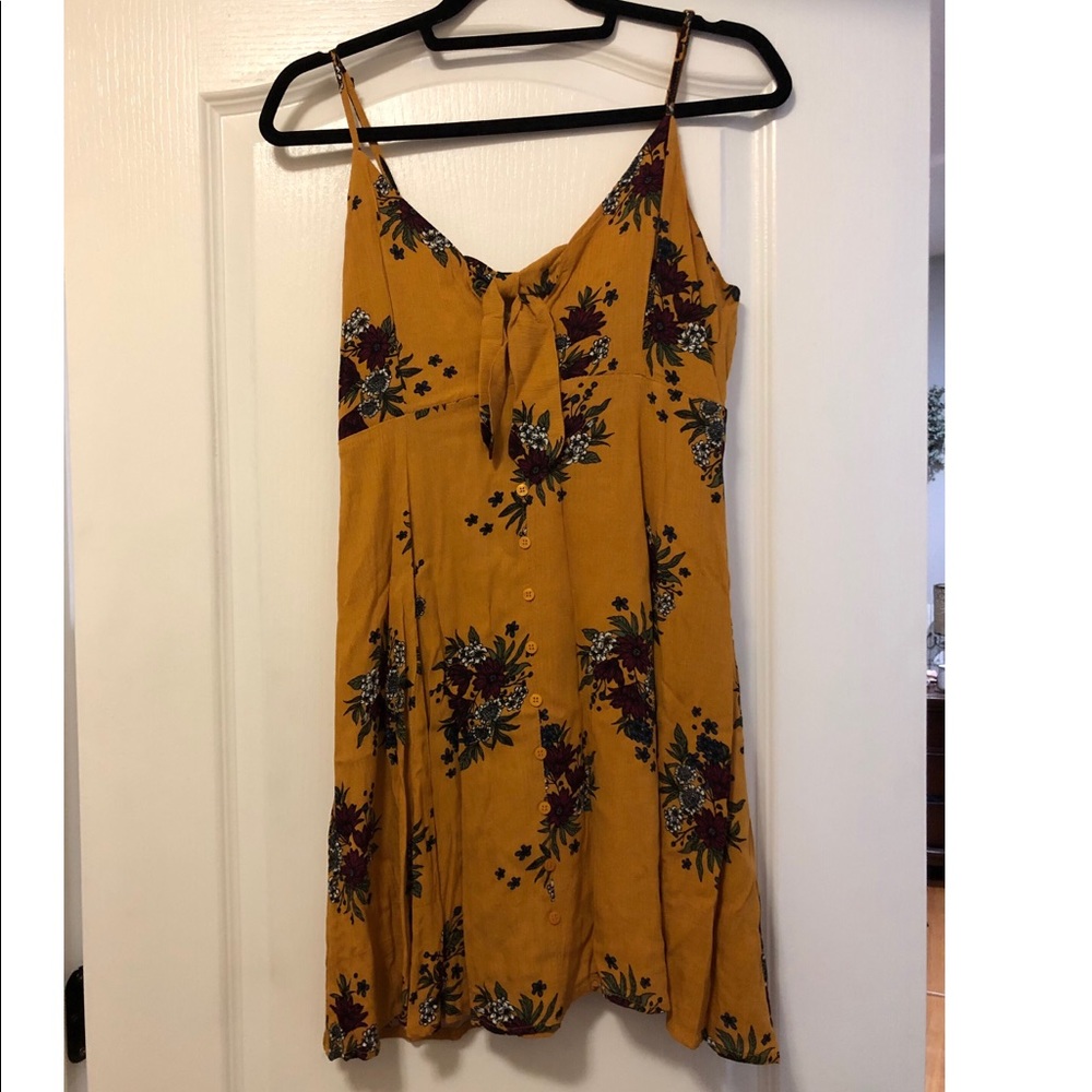 Mustard dress